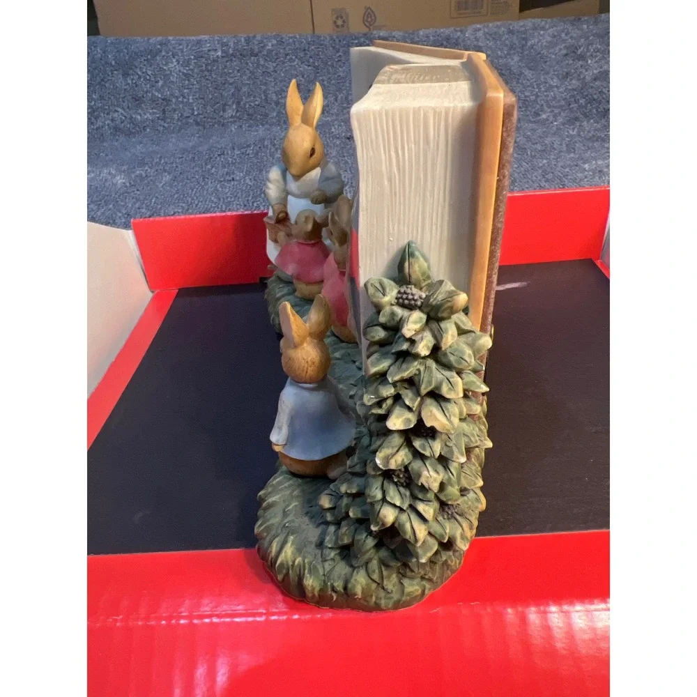 Michel & Co Beatrix Potter Peter Rabbit Storybook Mantel Clock Figurine Nursery